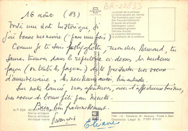 BR22833 Ibiza Noria antigua spain