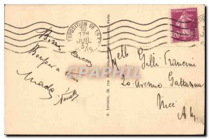 Old Postcard Paris Arc de Triomphe