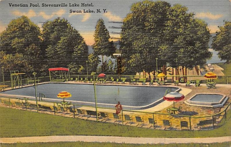 Stevensville Lake Hotel Swan Lake, New York NY  