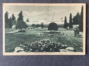 Duncan Gardens Spokane WA Litho Postcard H2319081517