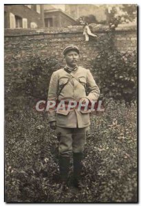 PHOTO CARD Noisy le Sec 1917 Army Soldier