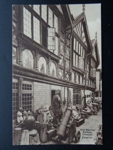 Cheshire CHESTER Old Stanley Palace Exterior - Old Postcard