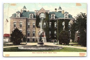 State Industrial School Beloit Kansas c1908 Postcard