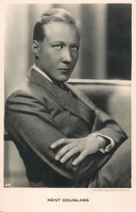 Cinema film star actors postcard, Kent Douglass