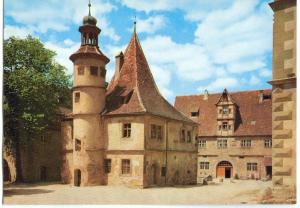 Germany, Rothenburg, od der Tauber Hegereiterhaus und Jugendherberge, Postcard