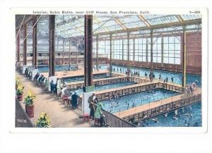 LP128  San Francisco, California, vintage postcard,   