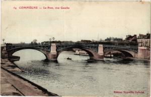 CPA COMPIEGNE - Le Pont rive Gauche (423958)