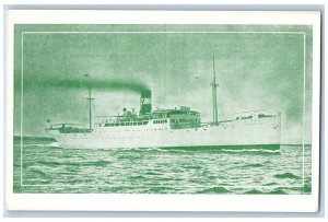 Panama Postcard Standard Fruit and Steamship Company (Vaccaro Line) c1950's