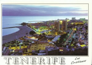 Spain Postcard - Los Cristianos, Tenerife. Posted 2001 - Ref TZ10889