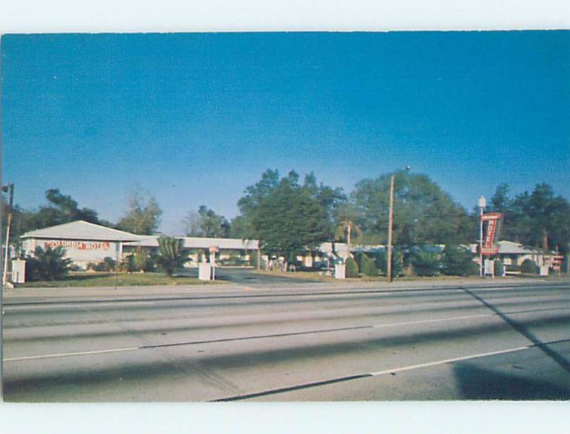 Unused Pre-1980 MOTEL SCENE Tampa Florida FL B6587-12