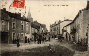 CPA BULGNÉVILLE La Belle Rue. (398515)