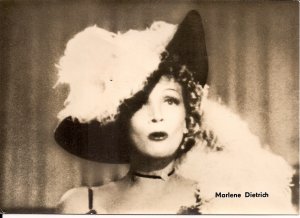 RPPC Marlene Dietrich, Witness for the Prosecution, East Germany, GDR DDR 1957