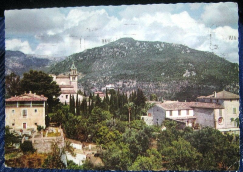 Spain Village scene - posted 1957