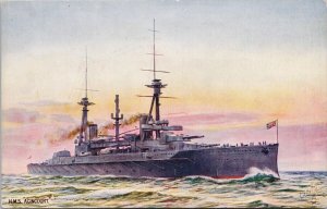 HMS 'Agincourt' Ship Our Navy Series Unused Tuck Postcard H50