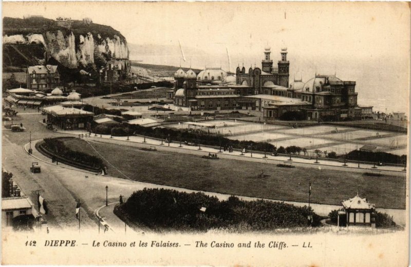 CPA DIEPPE Le Casino et les Falaises (416133)