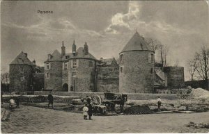 CPA PÉRONNE Le Chateau (25009)
