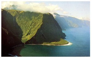 Molokai along the north shore Hawaii Postcard