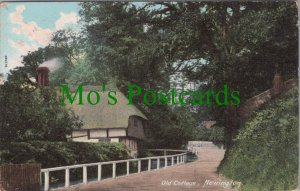Kent Postcard - Old Cottage, Newington SW8165