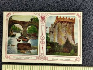 M-1238 Ancient Bridge Lakes of Killarney Ireland & Blarney Castle Ireland