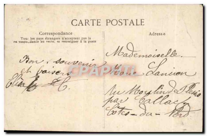 Old Postcard Paris Porte Saint Denis