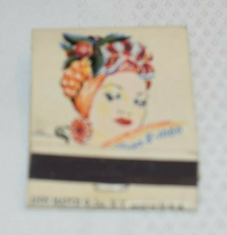 Copa Copacabana Lounge New York 20 Strike Matchbook