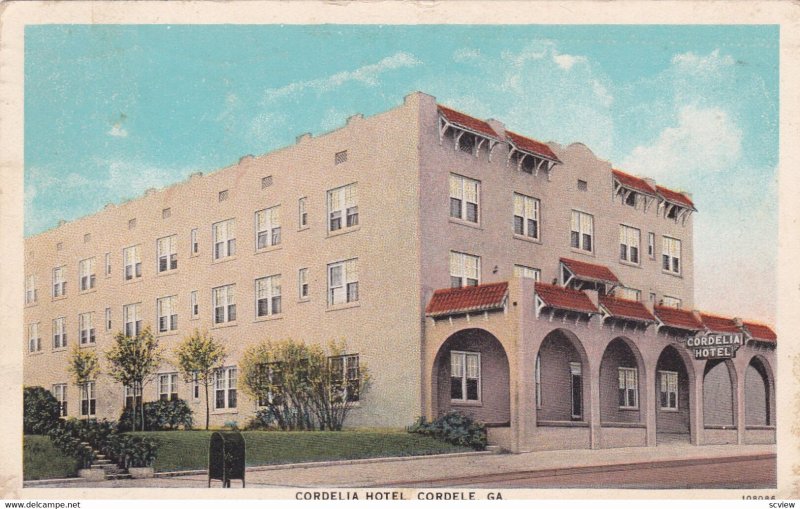 COREDELIA , Georgia , 1926 ; Cordelia Hotel