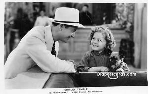 Actress Shirley Temple Stowaway Unused dried glue and wear on back side from ...