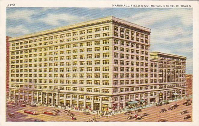 Illinois Chicago Marshall Field & Company Retail Store