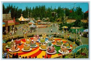 c1960 Mad Hatter Tea Party Disneyland Magic Kingdom Anaheim California Postcard