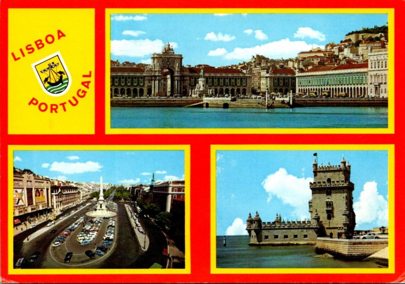 Portugal Lisboa Multi View 1972