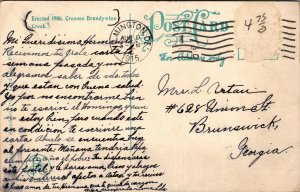 Vtg 1910s Van Buren Street Bridge Wilmington Delaware DE Postcard