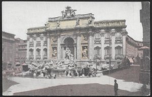 Fountain of Trevi Rome ITALY Unused c1910s