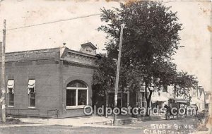 Real Photo State Bank of Laurens Gladbrook, Iowa, USA Postal Used Unknown 