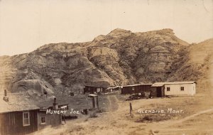 J77/ Glendive Montana RPPC Postcard c1910 Hungry Joe Camp Mine?  8