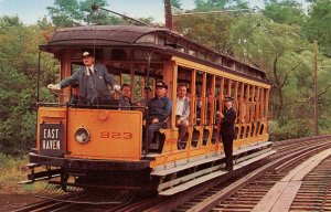 Trolley - Branford Trolley Museum Car #923, East Haven, CT