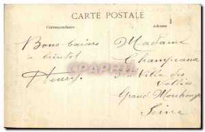 Old Postcard Chartrettes House Morin
