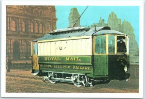 M-17681 Ottawa Electric Railway Mail Car Ottawa Canada