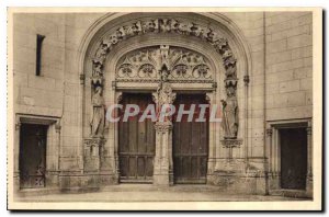 Old Postcard Chateau de Pierrefonds Oise Gate Chapel Entrance