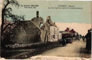 CPA La Guerre 1914-1915 - BÉTHENY (Marne) - La vie repreud apres le... (245403)