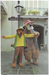 US unused card - Disneyland - Brer Bear and Brer Fox Waiting for Friends.