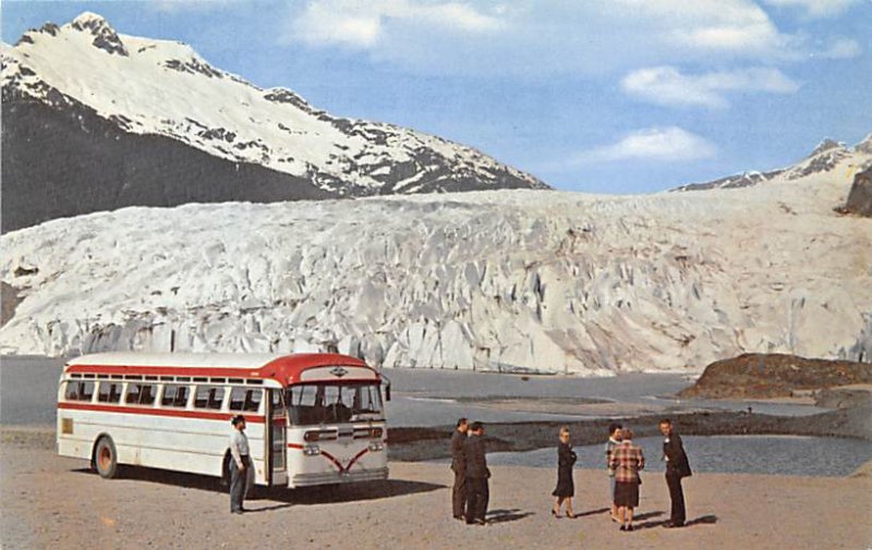 Mendenhall Glacier Juneau, Alaska, USA Bus Stations Unused 