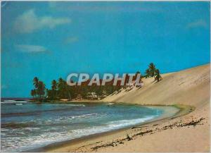 Postcard Modern Brasil Natal Genipabu Beach