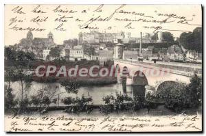 Postcard Old St Aignan View from walnut trees