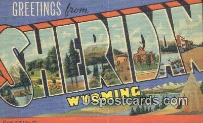 Sheridan, WY        ;      Sheridan, Wyoming 