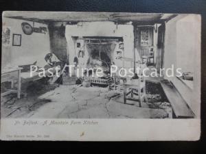 c1905 - Nr Belfast - A Mountain Farm Kitchen - Pub The Wrench Series