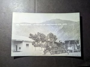 Mint Mexico RPPC Postcard Maltrata Train Station Veracruz