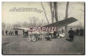 Old Postcard Aviation Jet Airplane Gastambide and Mangin Motor Antoinette