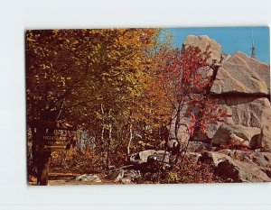 Postcard View in Rib Mountain State Park, Wisconsin