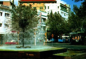 Australia EL Alamein Fountain Kings Cross Sydney New South Wales Postcard 09.92