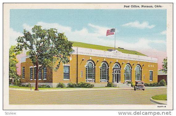 Post Office, Norman, Oklahoma, 30-40